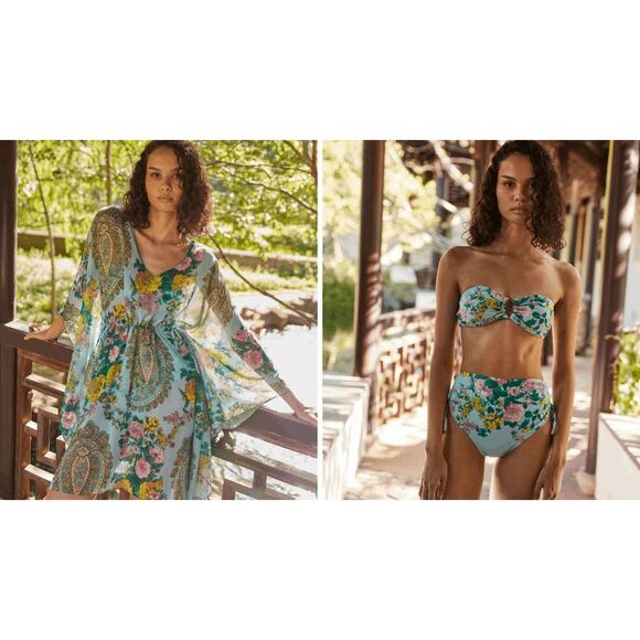 Kobi Halperin Alice Mixed Print Cover-Up Dress SIZE XL $498 - Picture 1 of 9